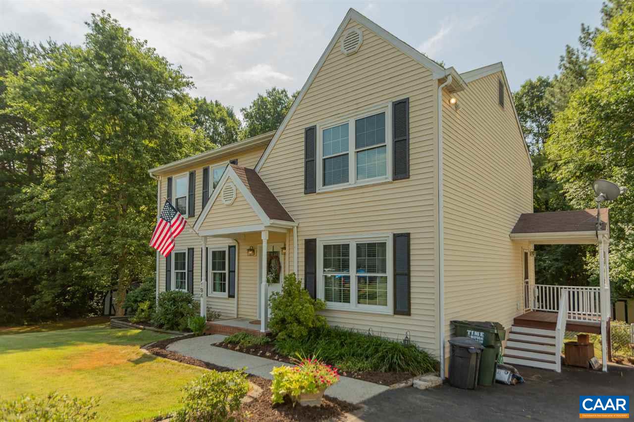 194 Ruckersville Heights Road Ruckersville, VA 22968 - Photo 3 of 38 a view of a house with a yard and potted plants
