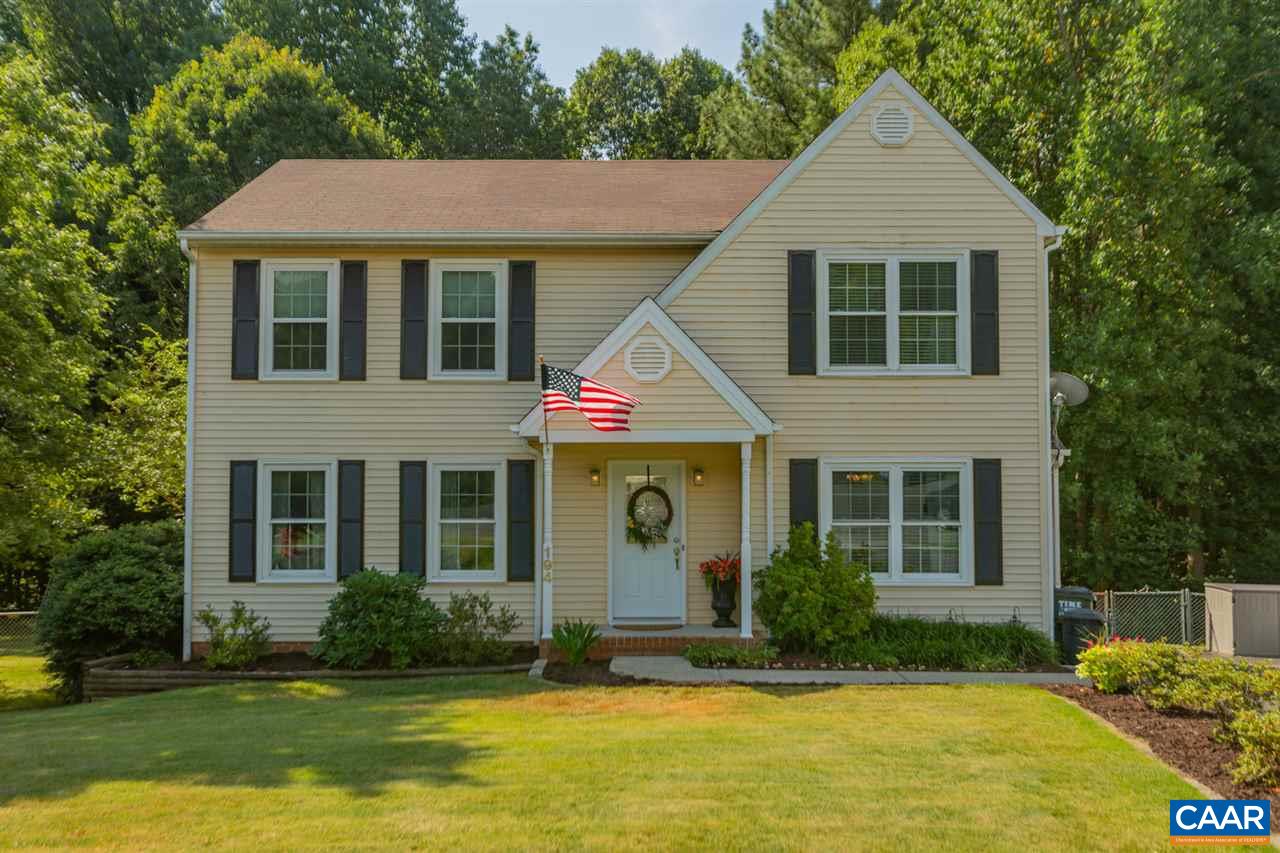 194 Ruckersville Heights Road Ruckersville, VA 22968 - Photo 5 of 38 a view of a house with a yard potted plants and a large tree