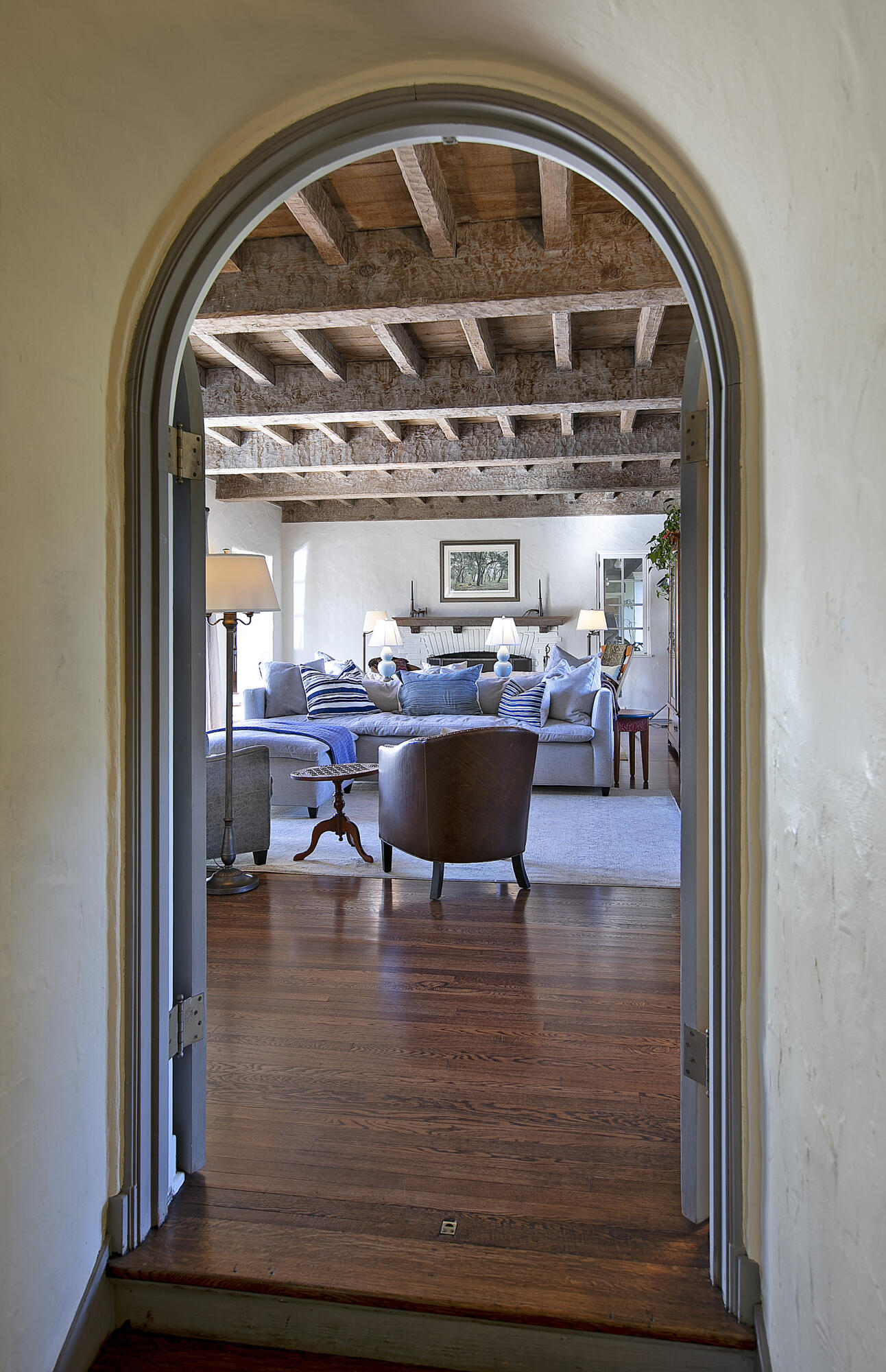 1138 Mission Ridge Road Santa Barbara, CA 93103 - Photo 15 of 54 a living room with a table and chairs