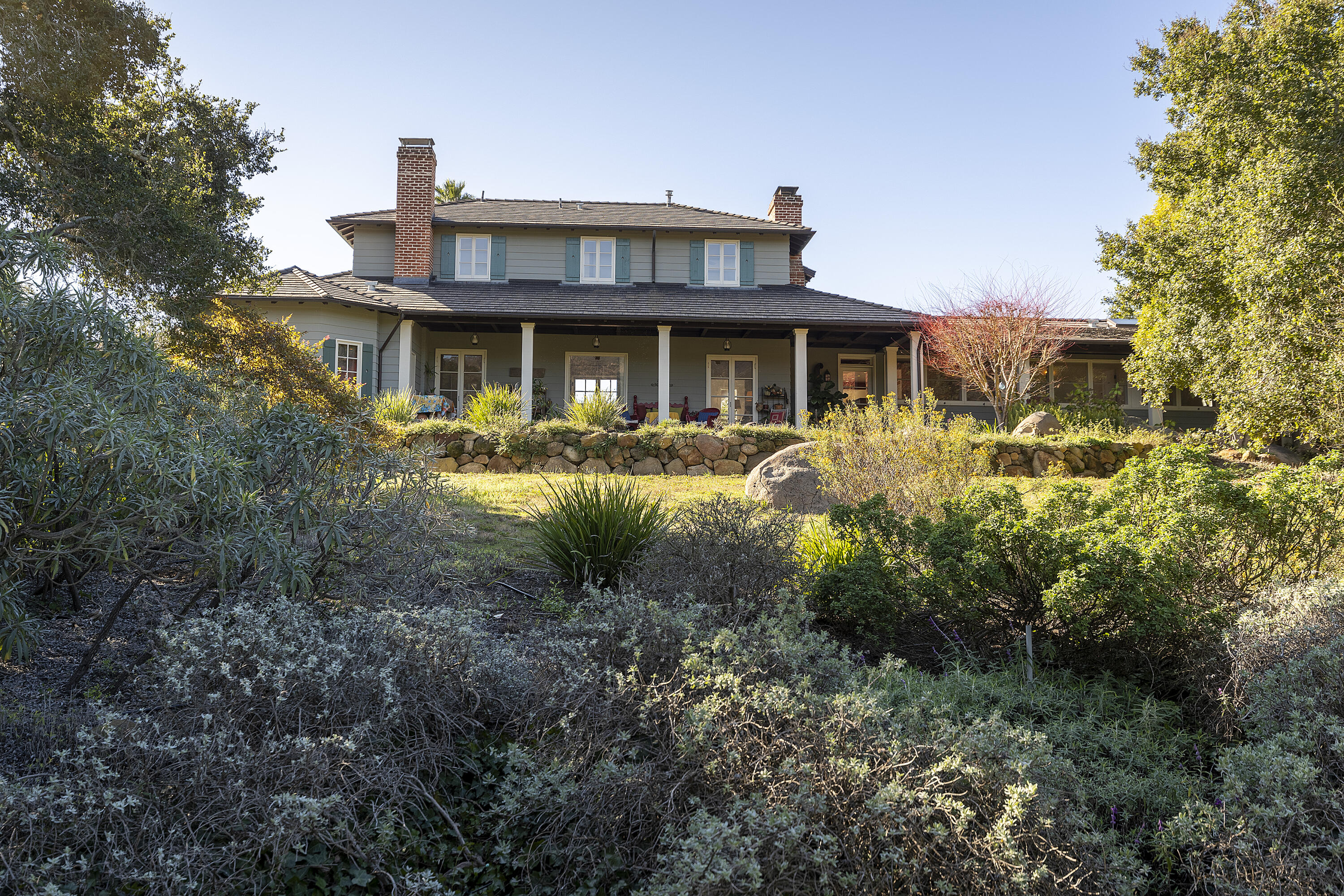 1138 Mission Ridge Road Santa Barbara, CA 93103 - Photo 20 of 54 a front view of a house with garden