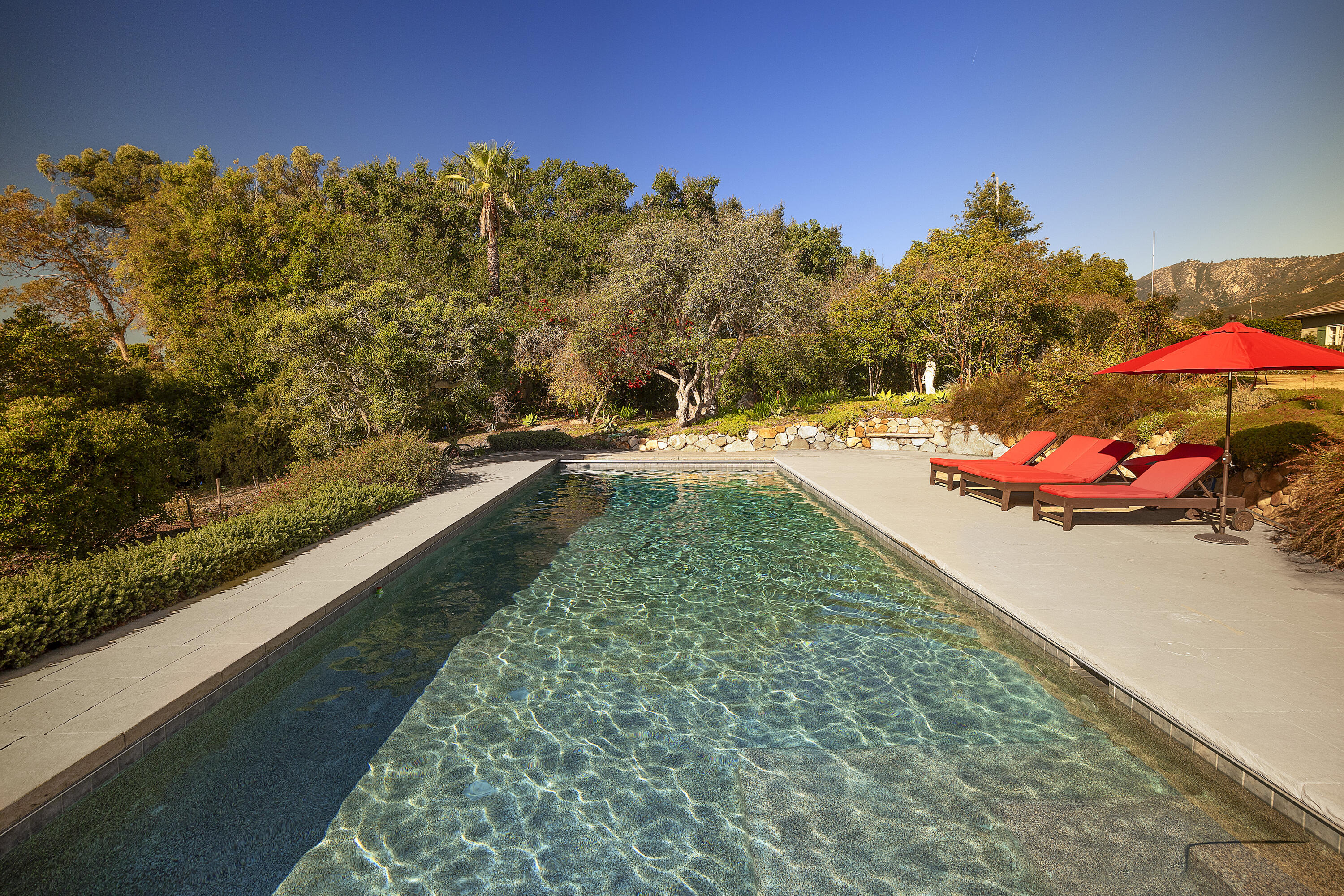 1138 Mission Ridge Road Santa Barbara, CA 93103 - Photo 47 of 54 a view of a yard with an outdoor space