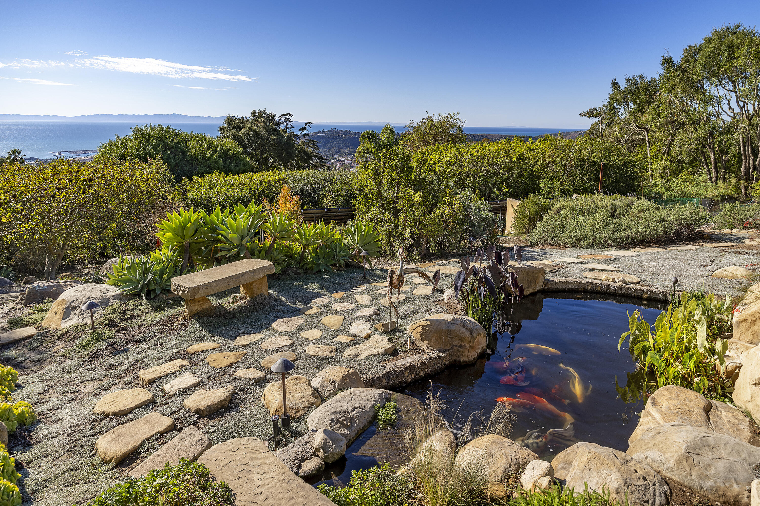 1138 Mission Ridge Road Santa Barbara, CA 93103 - Photo 8 of 54 a view of an outdoor space with lounge chair
