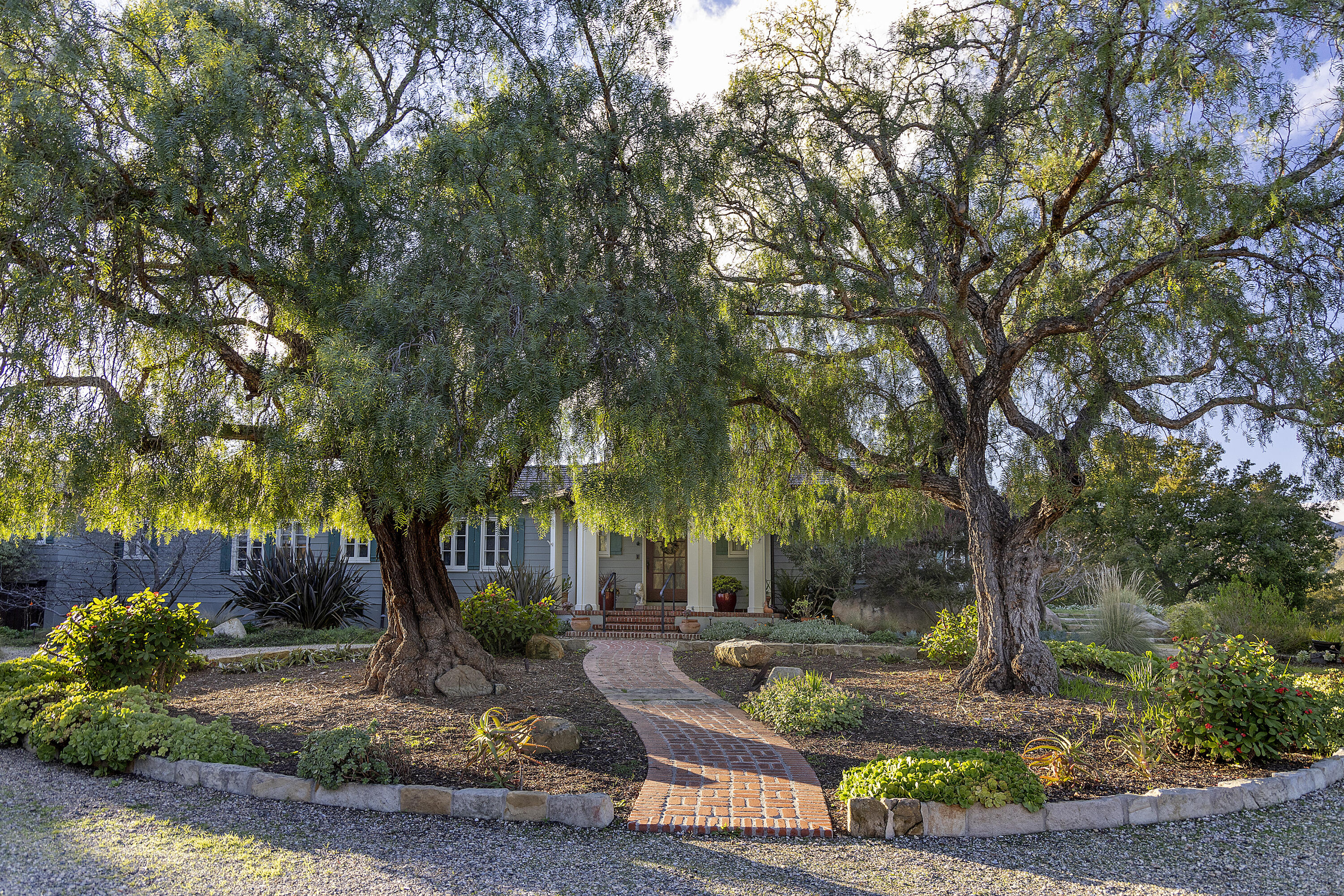 1138 Mission Ridge Road Santa Barbara, CA 93103 - Photo 10 of 54 a view of a backyard with tree s