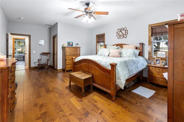 a room with gym equipment and a window