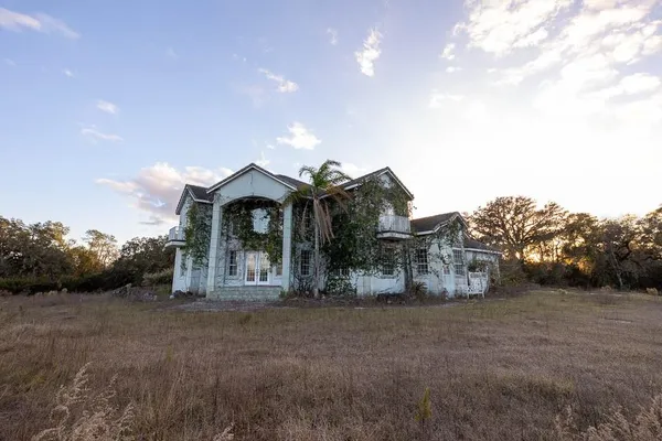 a view of a lake with a mountain in the background