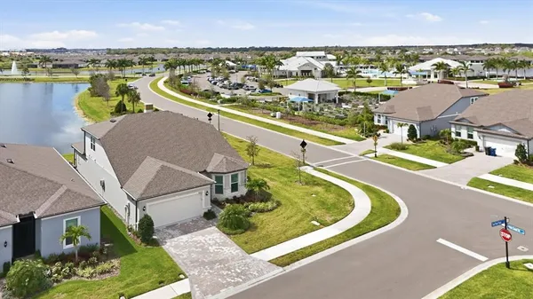 a view of a city from a terrace