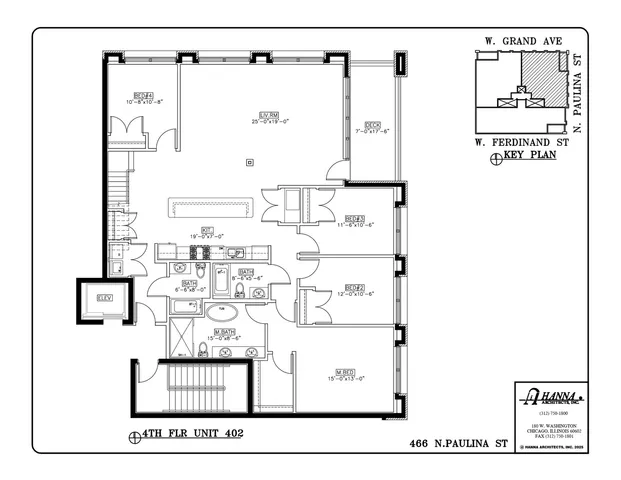 $1,300,000 | 466 North Paulina Street, Unit PH402, Chicago, IL 60622