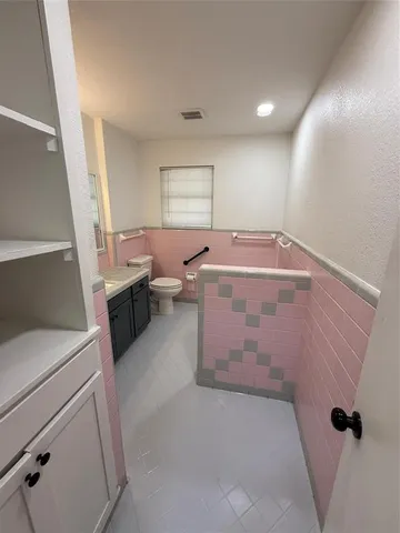 a room with storage and utility