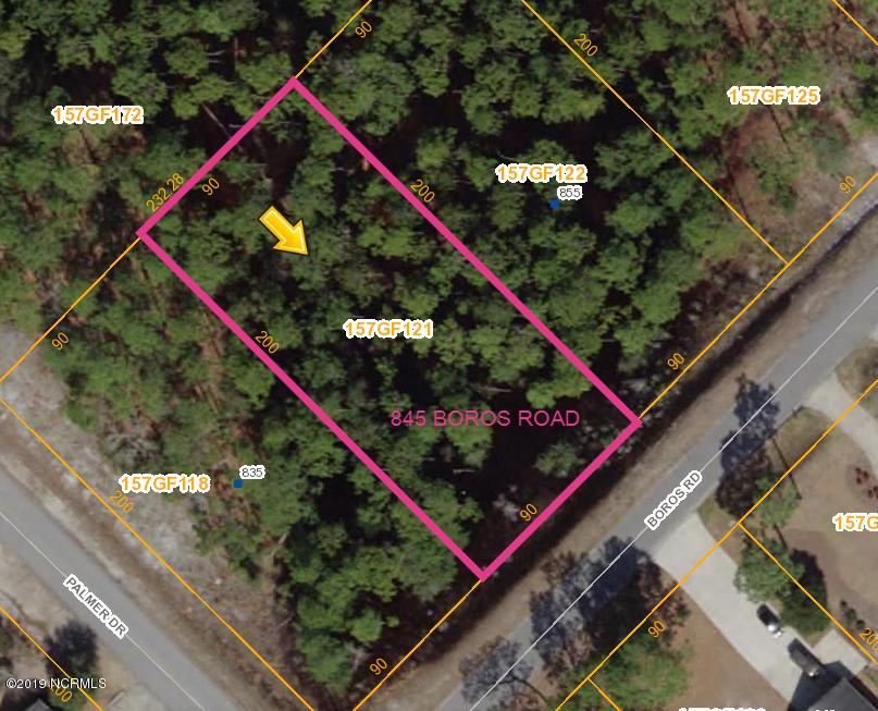 845 Boros Road Boiling Spring Lakes, NC 28461 - Photo 1 of 1 AERIAL