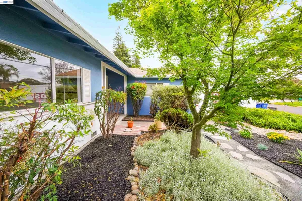 a view of a house with backyard