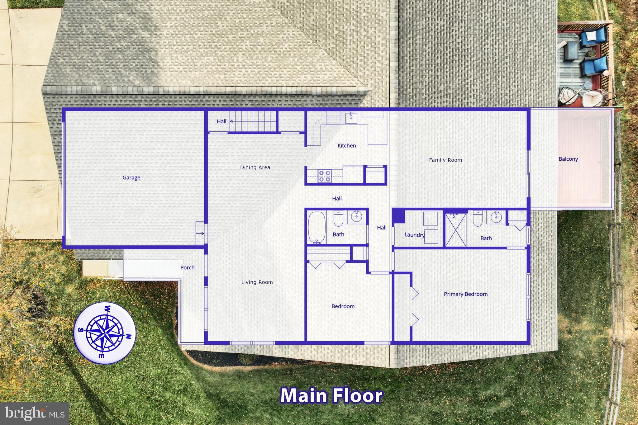 7220 Seneca Ridge Drive York, PA 17403 - Photo 50 of 51 Floor Plan - 1st Floot