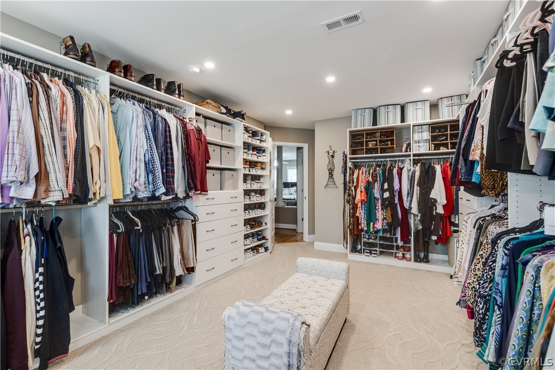 5924 Springmount Road Chesterfield, VA 23832 - Photo 31 of 49 a view of walk in closet with clothes and shoes