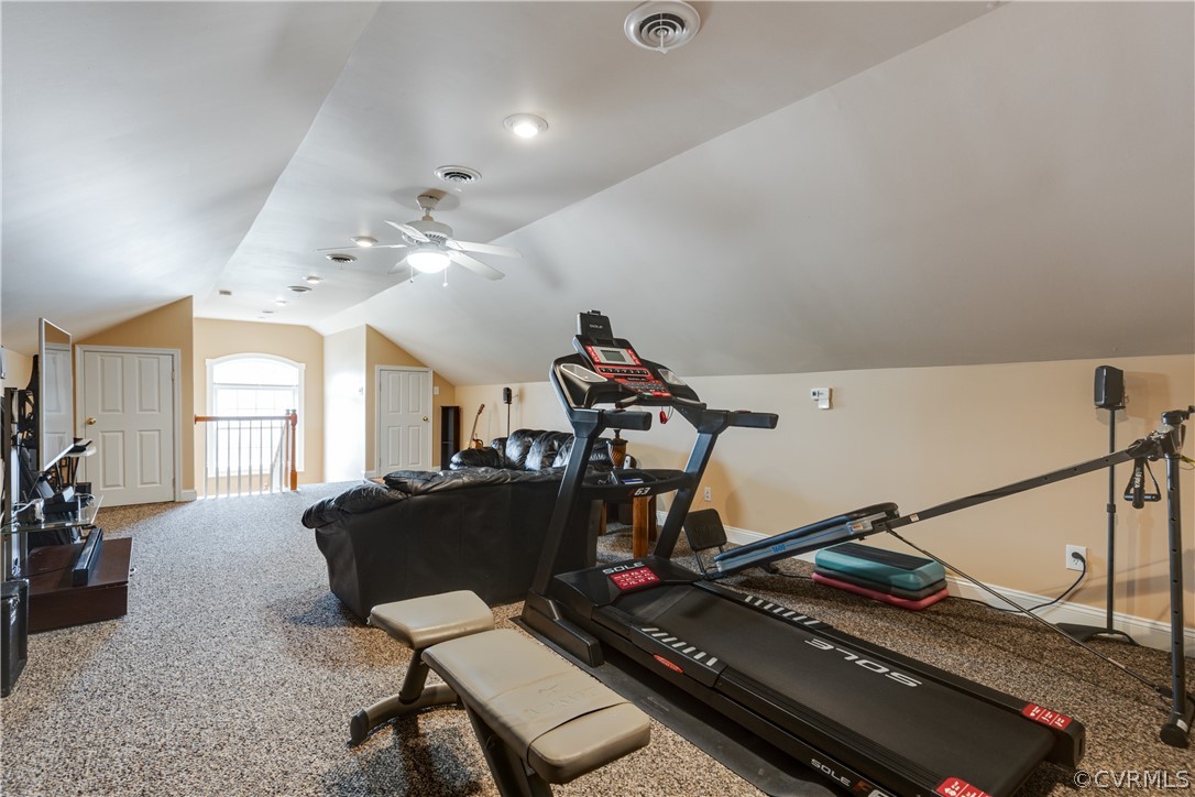 5924 Springmount Road Chesterfield, VA 23832 - Photo 44 of 49 a room with gym equipment