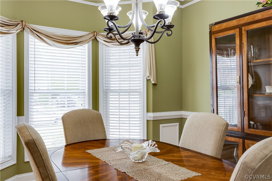 5924 Springmount Road Chesterfield, VA 23832 - Photo 7 of 49 a view of a dining room with furniture and window