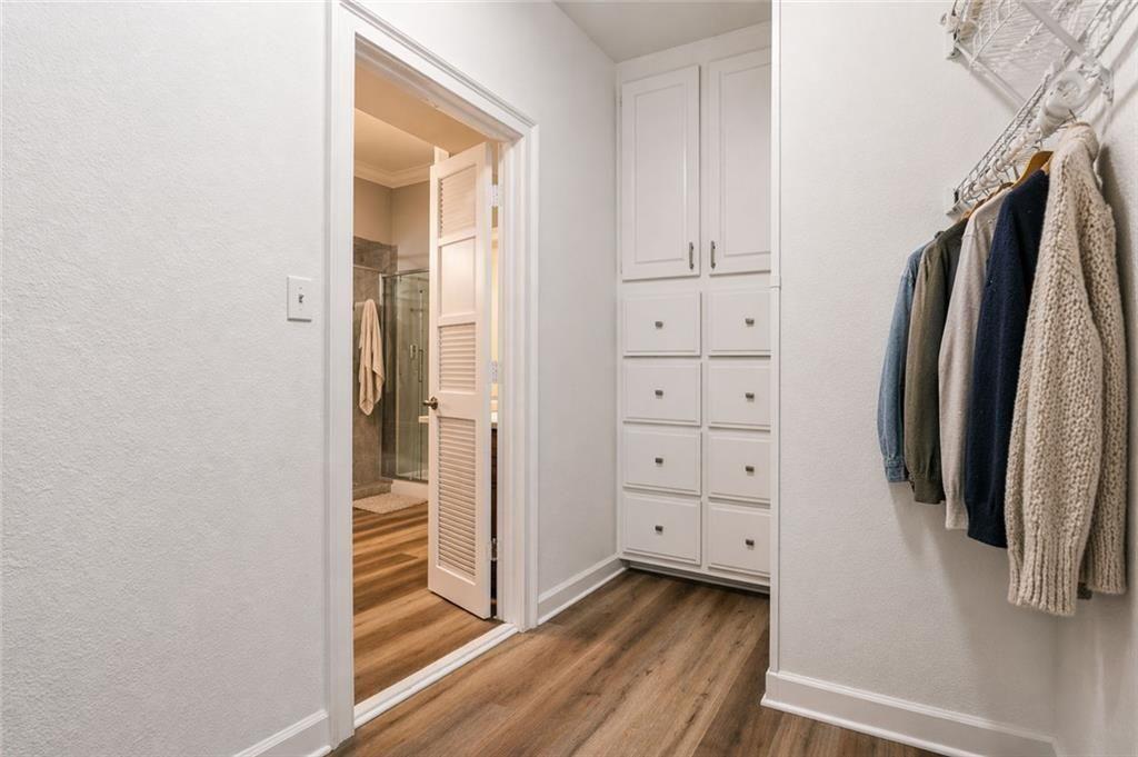 1206 Jasmine Road Dublin, GA 31021 - Photo 15 of 33 a view of walk in closet with empty racks