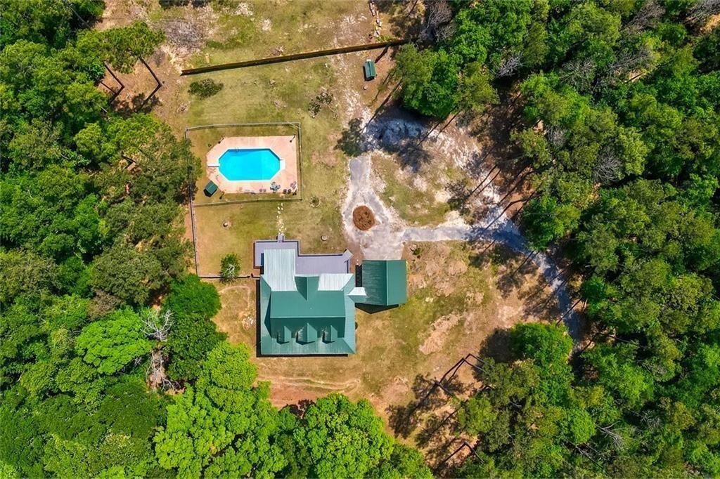 1206 Jasmine Road Dublin, GA 31021 - Photo 31 of 33 an aerial view of a house with a yard basket ball court and outdoor seating