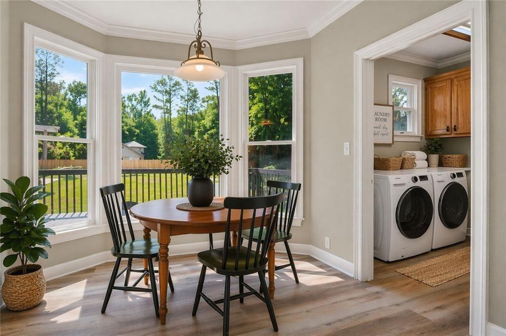 1206 Jasmine Road Dublin, GA 31021 - Photo 9 of 33 a view of a dining room with furniture window and outside view