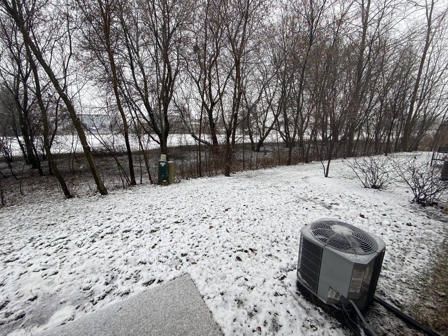 1009 North Draper Road McHenry, IL 60050 - Photo 20 of 20 a view of yard covered with snow in front of house