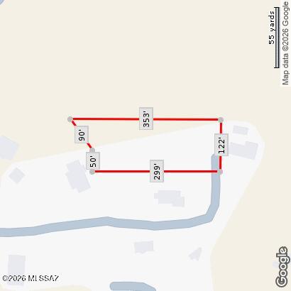 4461 East Rollins Road Tucson, AZ 85739 - Photo 14 of 14 Lot Line