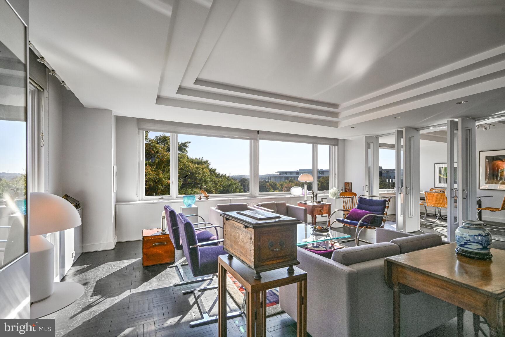 2475 Virginia Avenue Northwest, Unit 621 Washington, DC 20037 - Photo 11 of 49 a view of a dining room with furniture window and outside view
