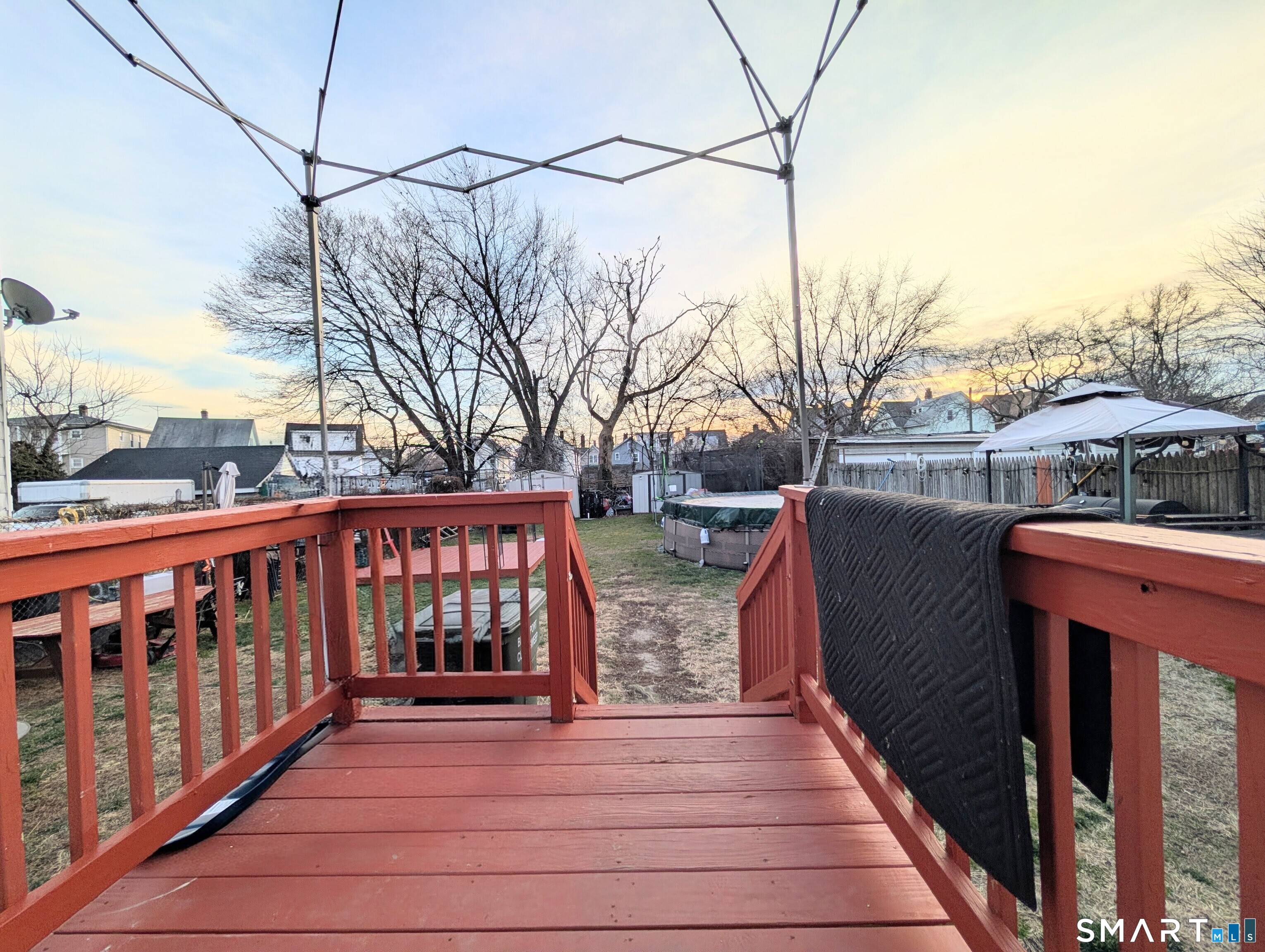 188 Holly Street Bridgeport, CT 06607 - Photo 9 of 33 a view of a wooden deck
