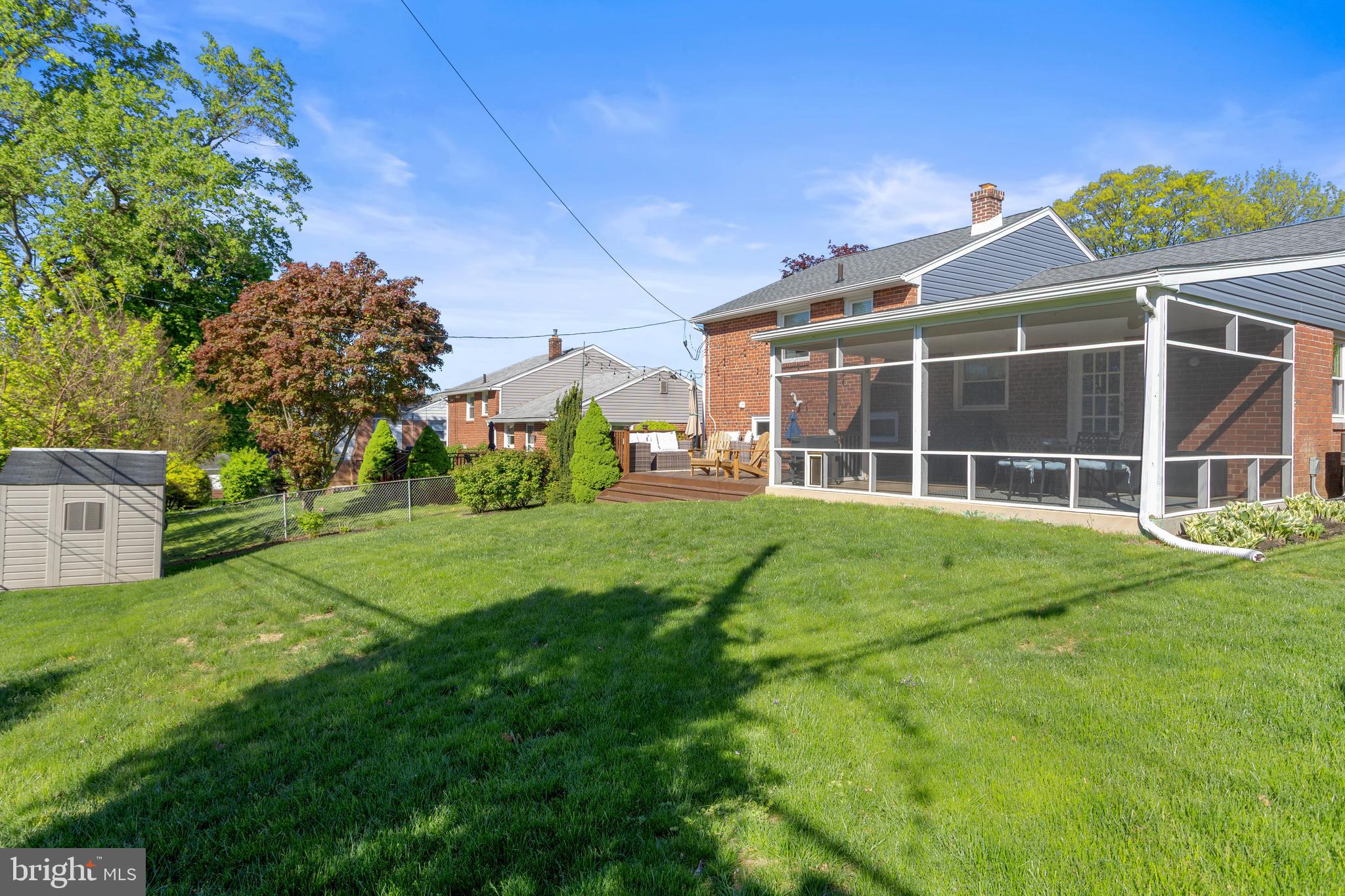 105 Longview Drive Springfield, PA 19064 - Photo 32 of 33 a view of an house with backyard space and garden view