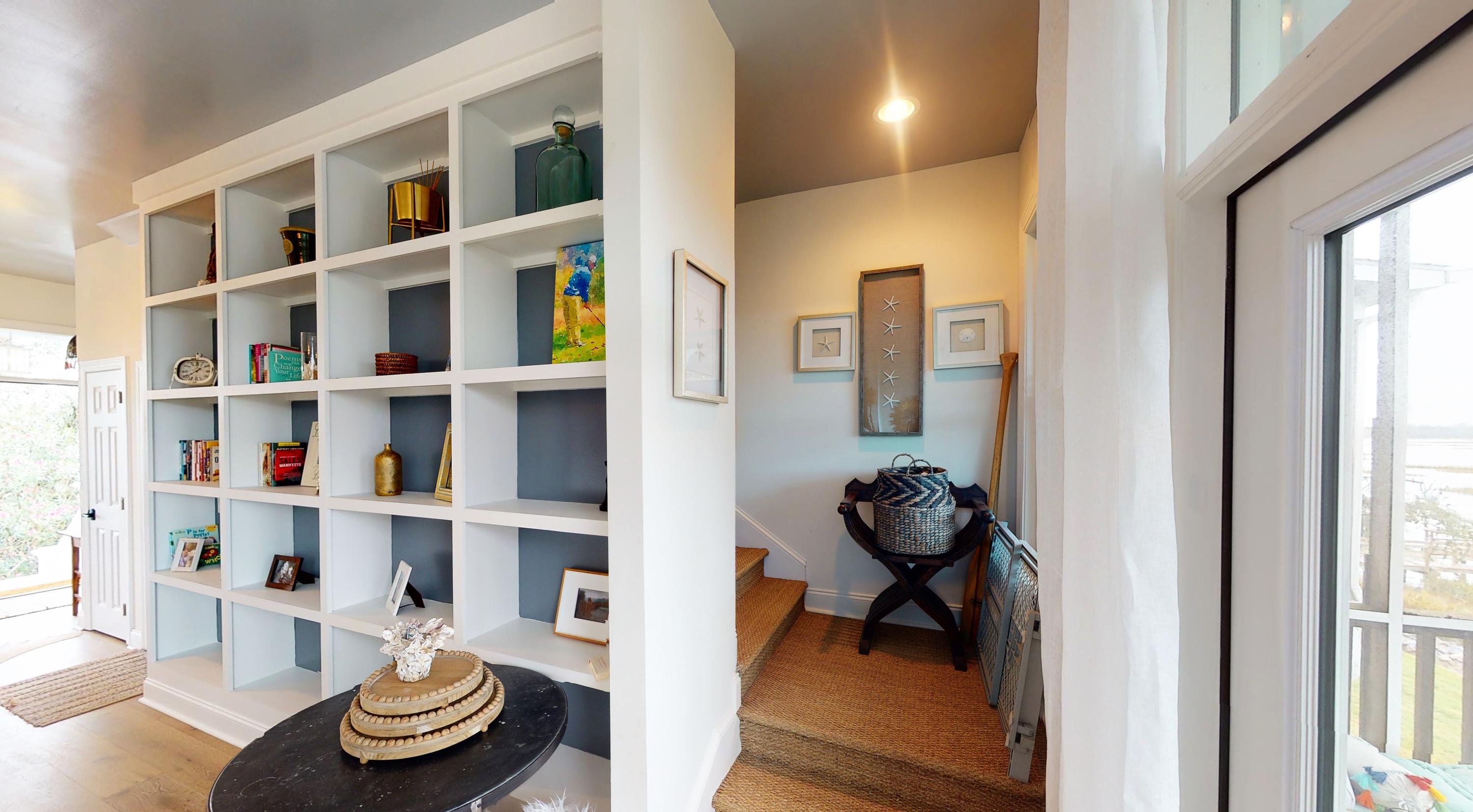 2240 Folly Road Folly Beach, SC 29412 - Photo 21 of 37 New seagrass carpet on stairs