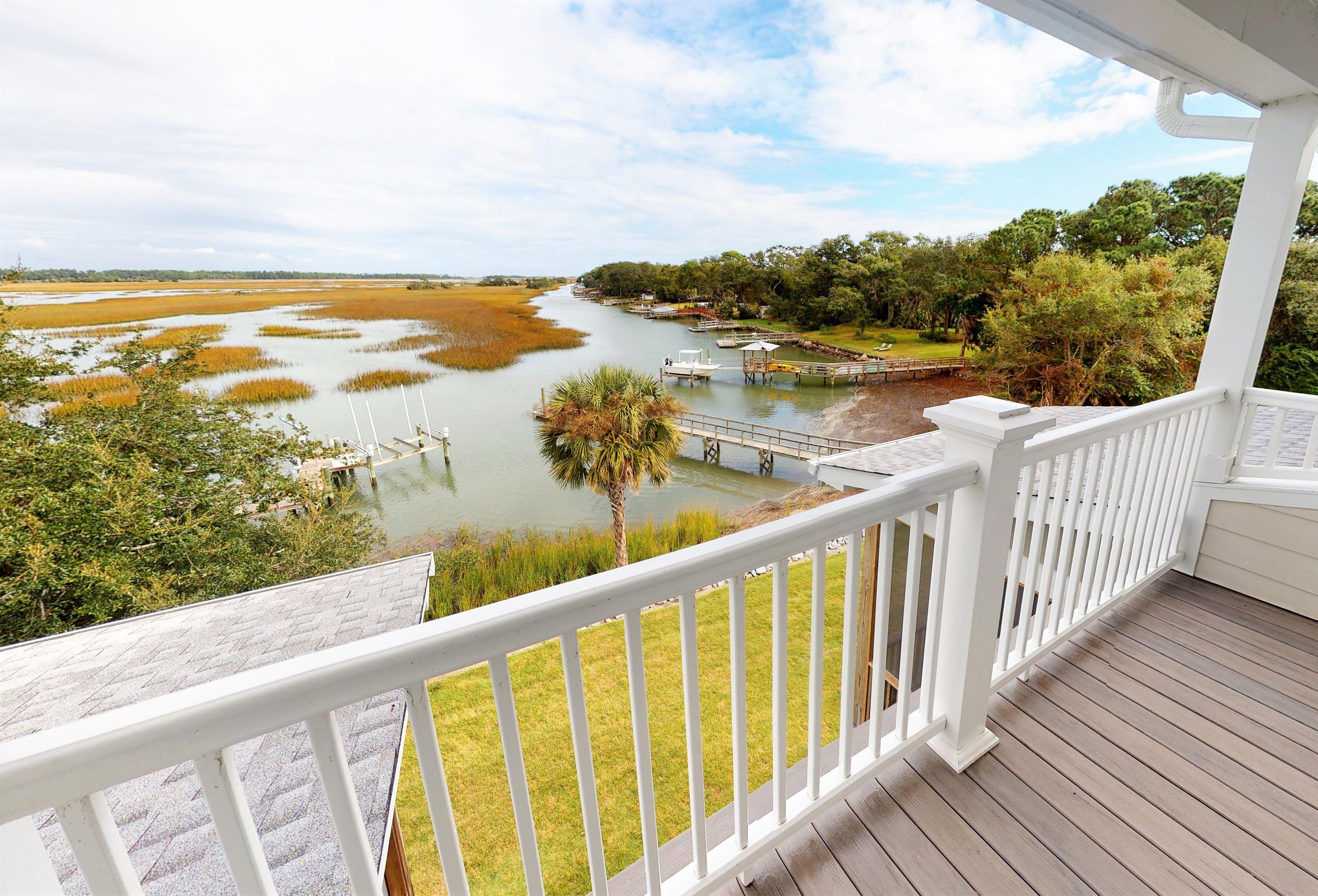 2240 Folly Road Folly Beach, SC 29412 - Photo 22 of 37 Private outdoor balcony off master