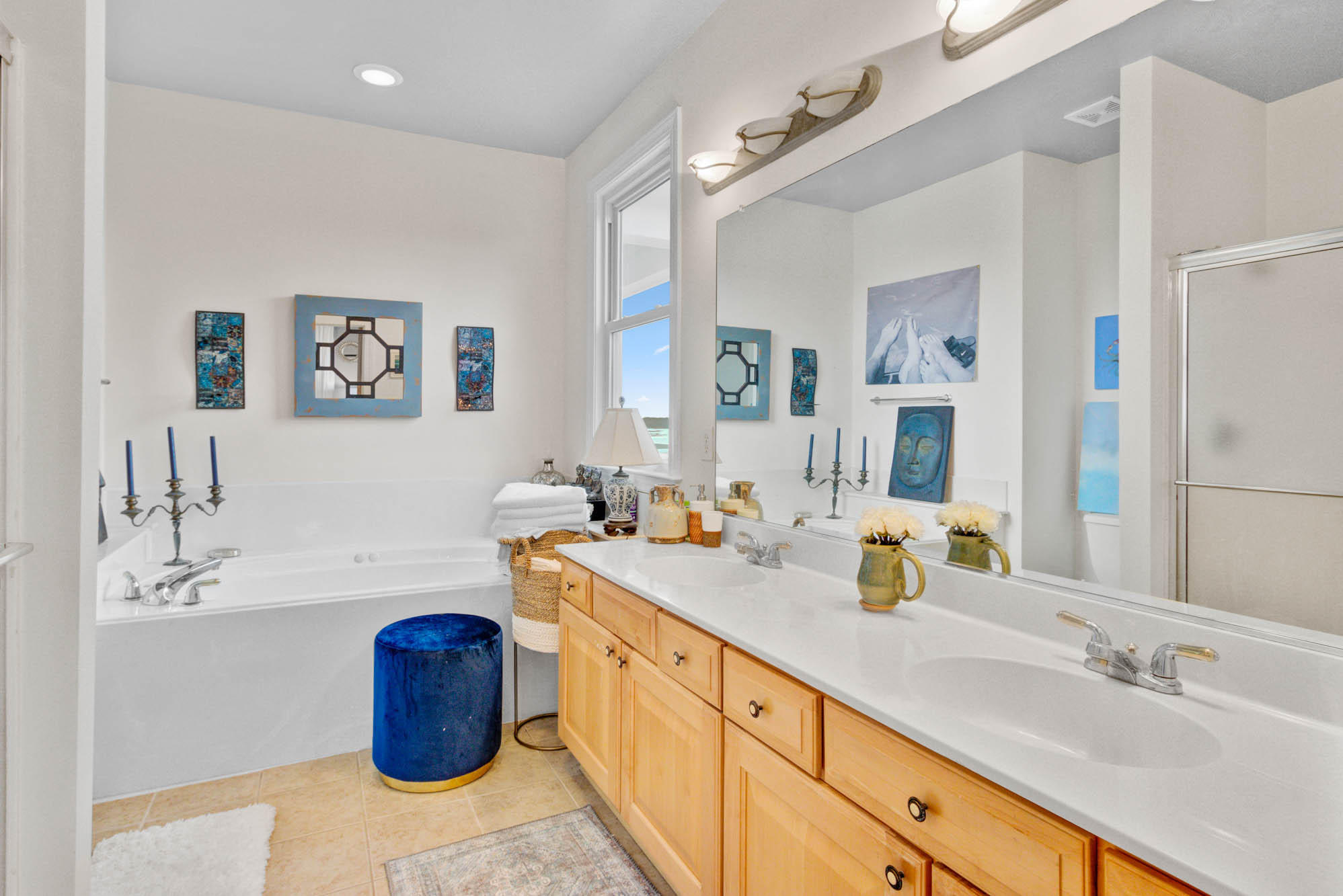 2240 Folly Road Folly Beach, SC 29412 - Photo 24 of 37 Master bath with dual sinks