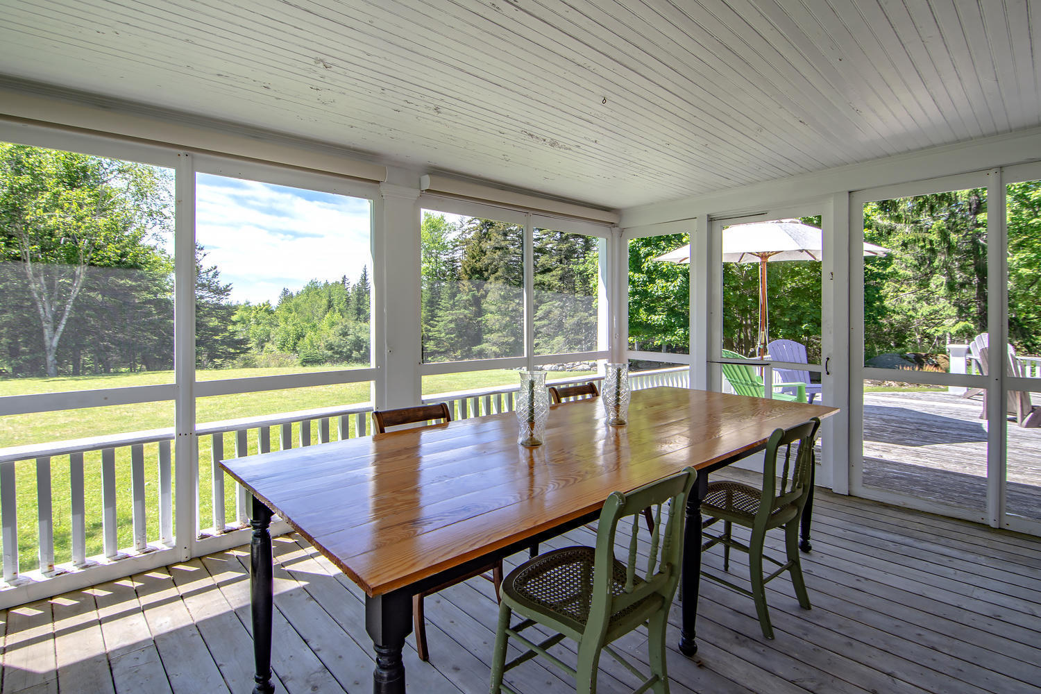 459 Sunset Road Deer Isle, ME 04627 - Photo 26 of 47 Screened porch