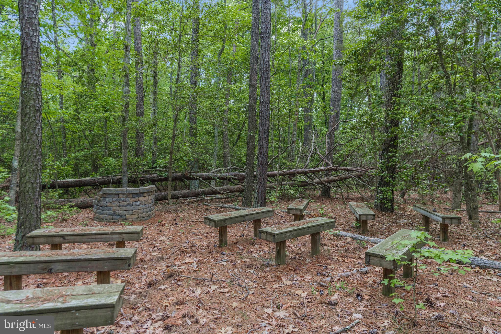 21549 Point Lookout Road Callaway, MD 20620 - Photo 7 of 41 a view of a bench in a backyard