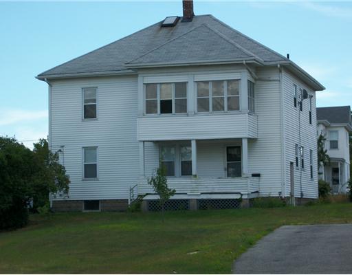 Exterior Front. View from the corner of Mineral Spring Avenue.