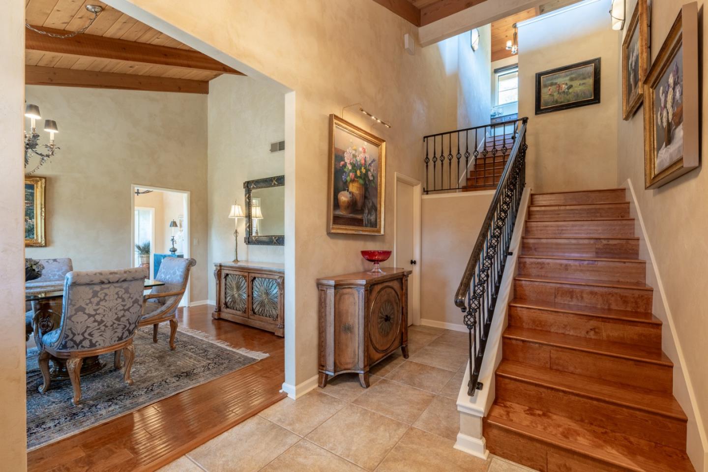 13369 Middle Canyon Road Carmel Valley, CA 93924 - Photo 4 of 45 a view of entryway and hall with wooden floor