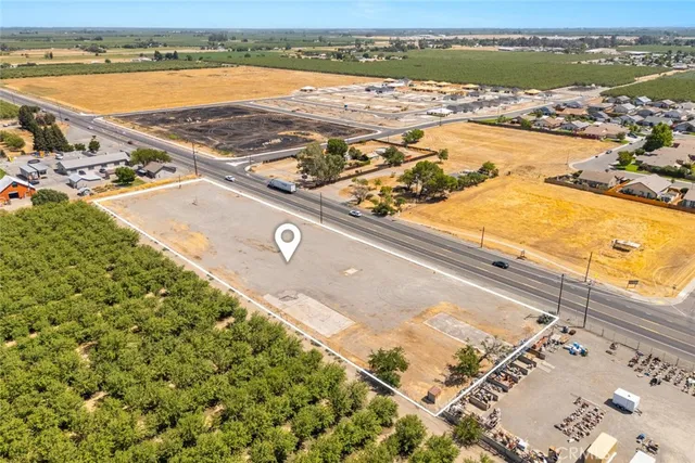 a view of a city with an ocean