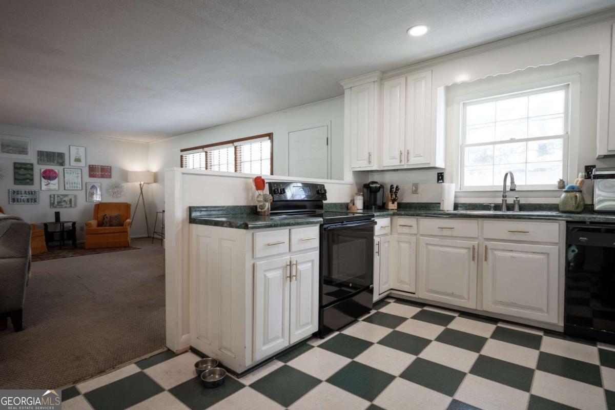 135 Tara Way Athens, GA 30606 - Photo 10 of 36 a kitchen with a sink a stove a refrigerator and cabinets
