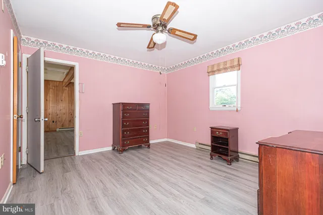 wooden floor and windows in a room