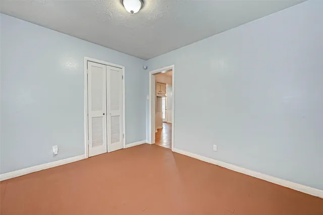 a view of empty room