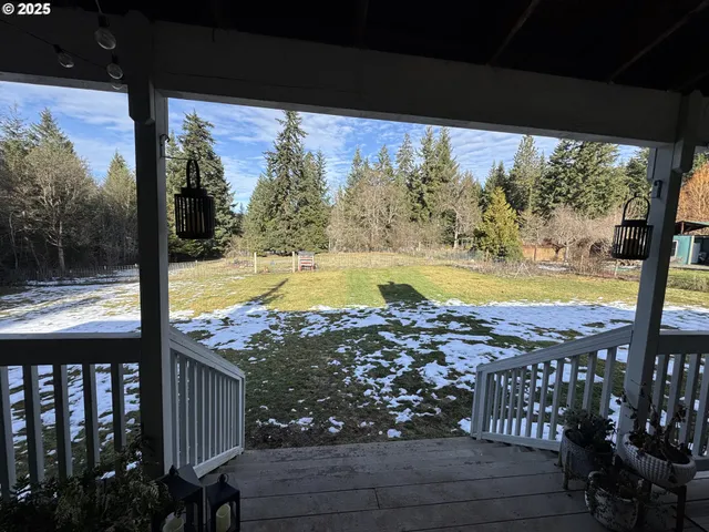 a view of a balcony with lake view and a ocean view