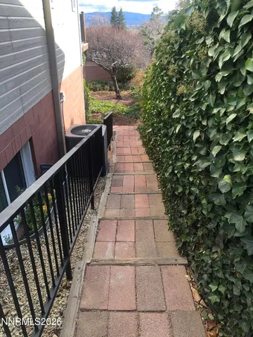 a view of a livingroom with furniture
