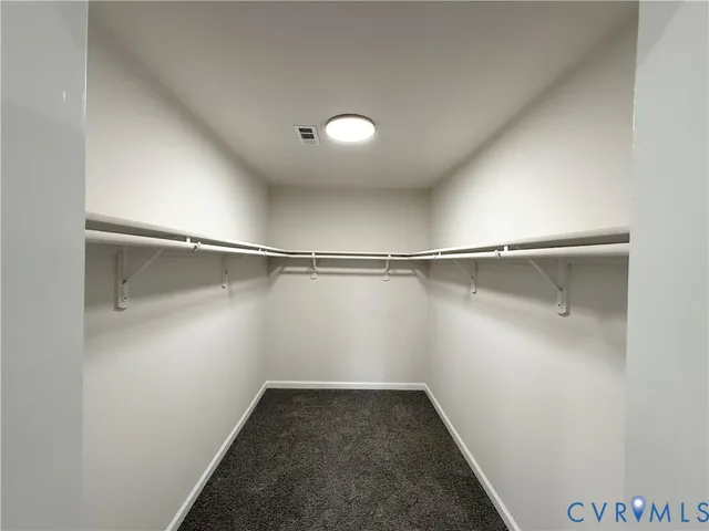 a view of a walk in closet