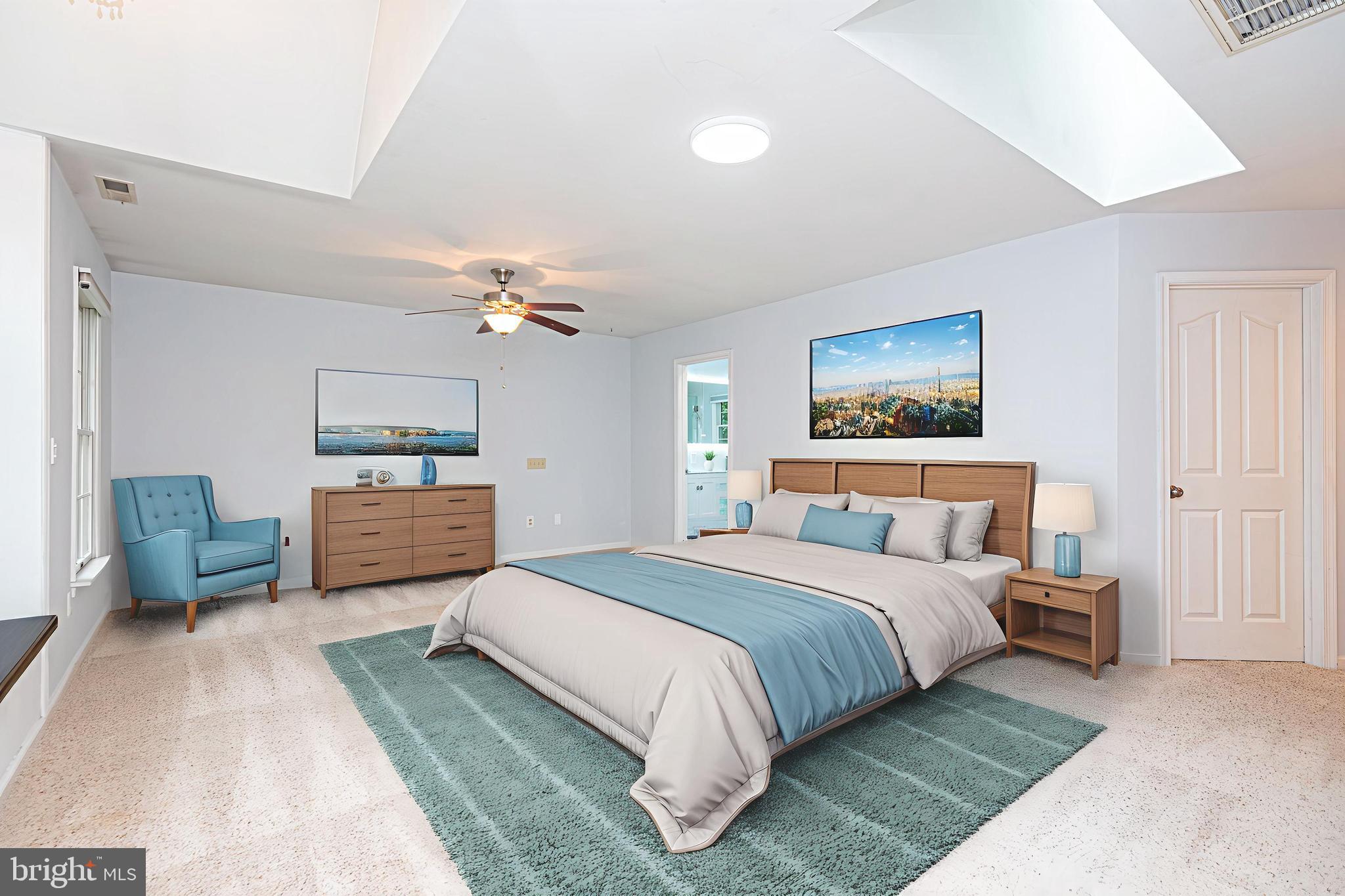 74 Birdnest Drive Ocean Pines, MD 21811 - Photo 31 of 89 a bedroom with a bed mirror and window