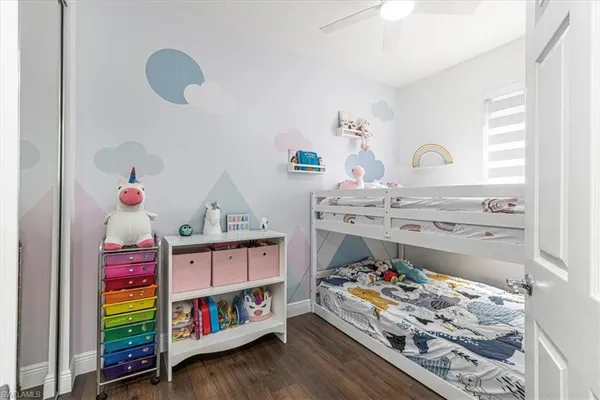 a play room with toys