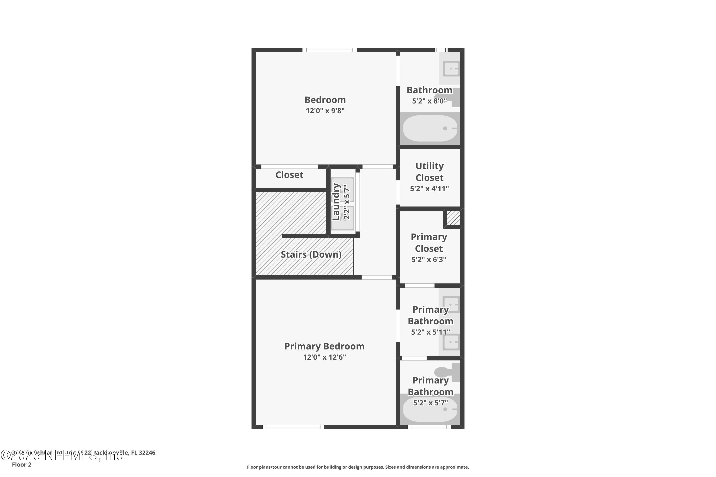 9745 Touchton Road, Unit 1129 Jacksonville, FL 32246 - Photo 56 of 57 2nd Floor Bedrooms