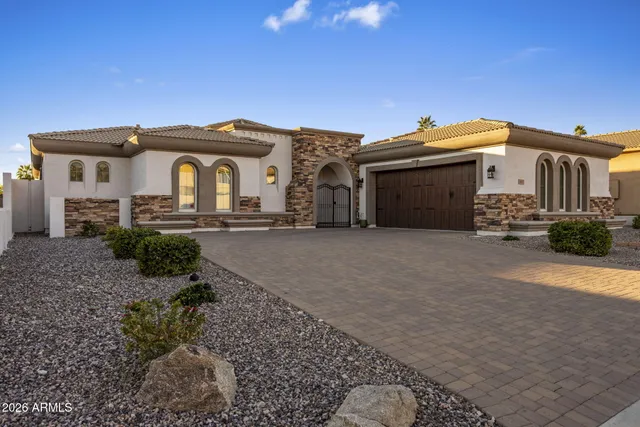 a house view with a outdoor space