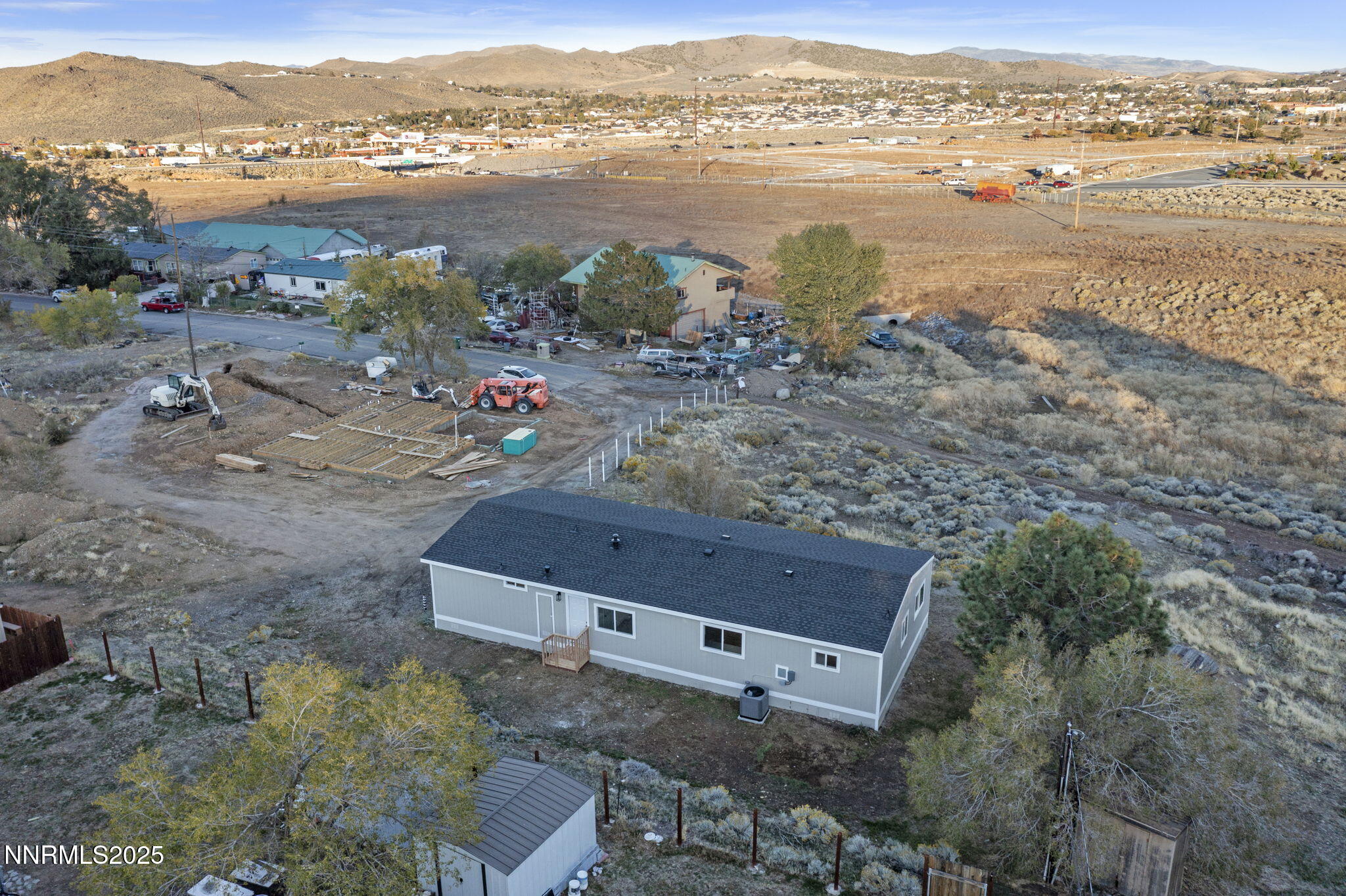 230 Medgar Avenue Reno, NV 89506 - Photo 41 of 43 an aerial view of a house with a lake view