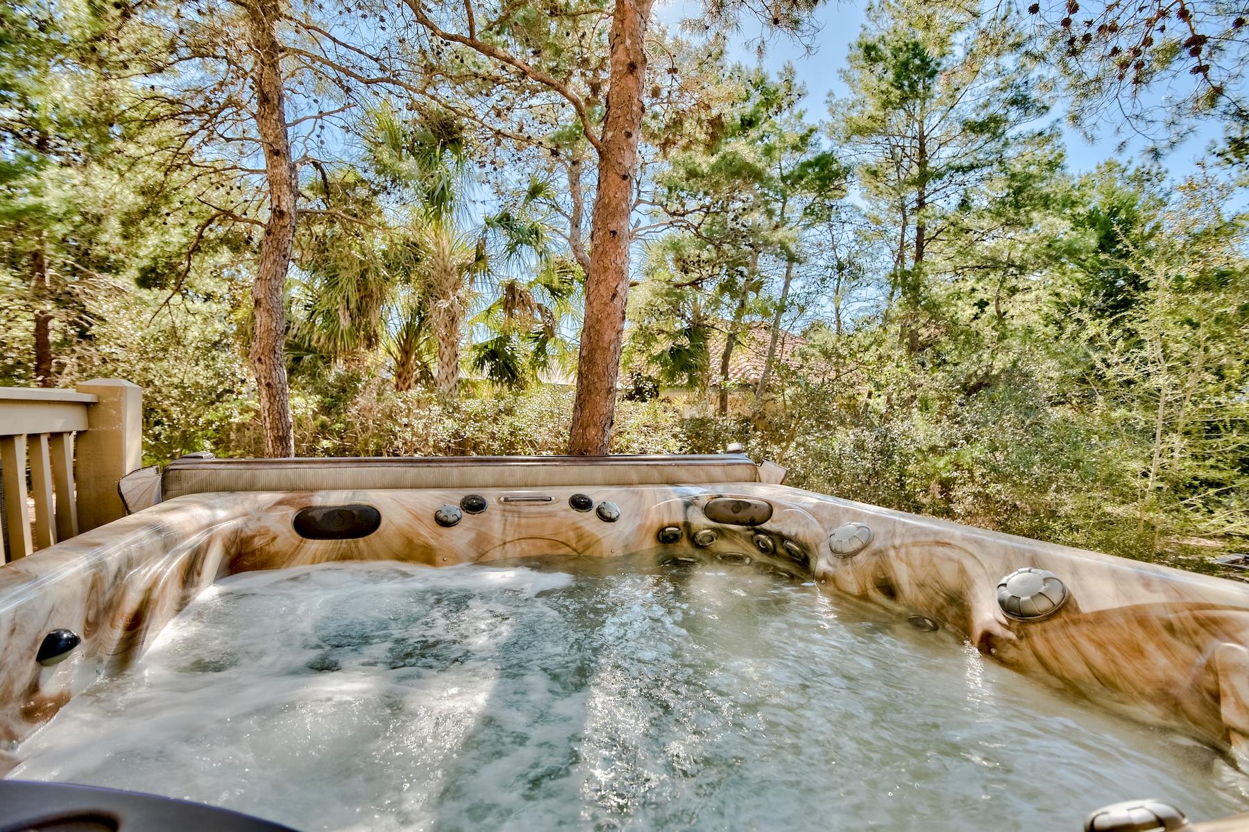 25 South Summit Drive Santa Rosa Beach, FL 32459 - Photo 22 of 46 a view of bath tub sitting in a forest
