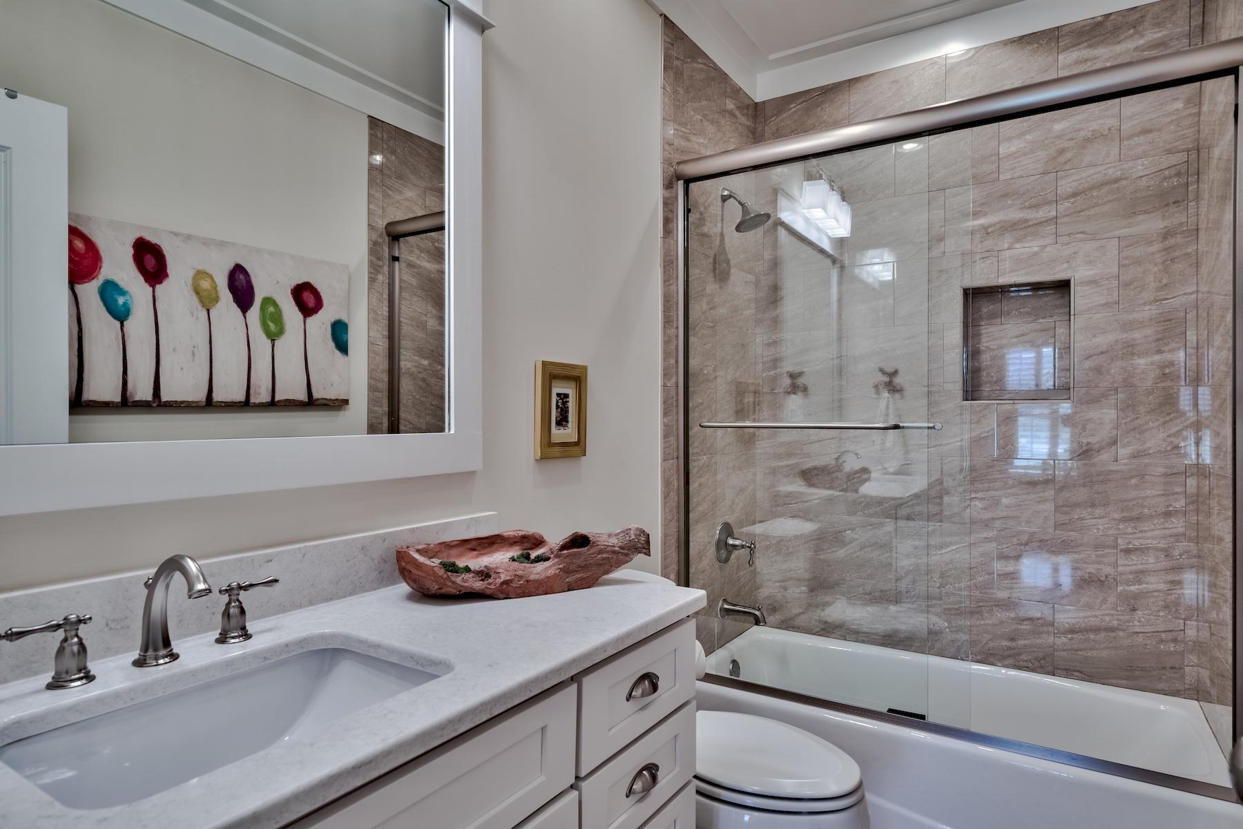 25 South Summit Drive Santa Rosa Beach, FL 32459 - Photo 33 of 46 a bathroom with a sink a toilet and shower