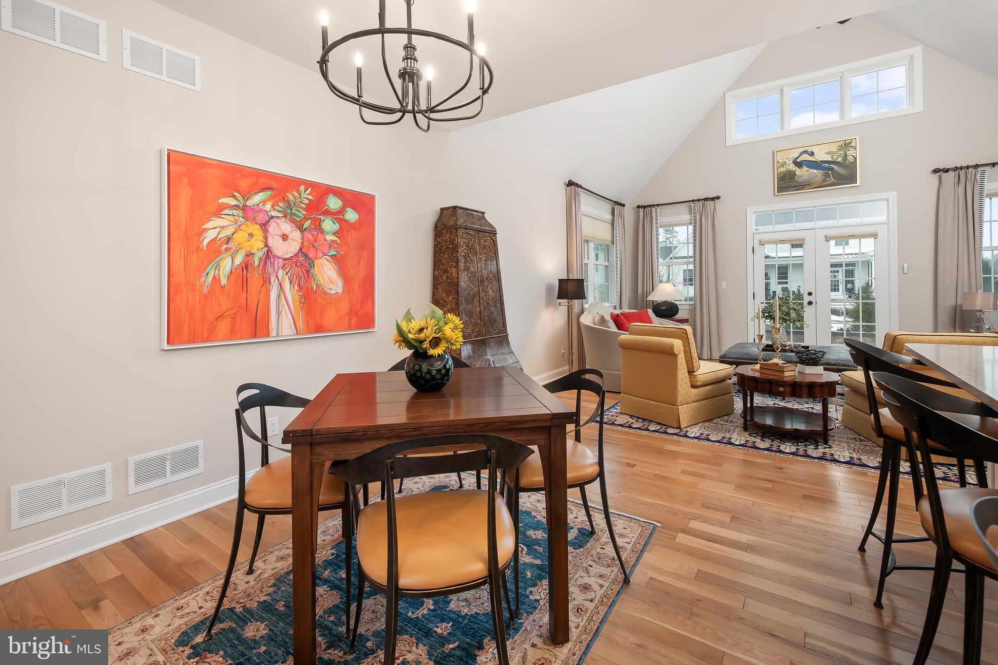 4459 Old Saucon Road Bethlehem, PA 18015 - Photo 18 of 39 a view of a dining room with furniture window and wooden floor
