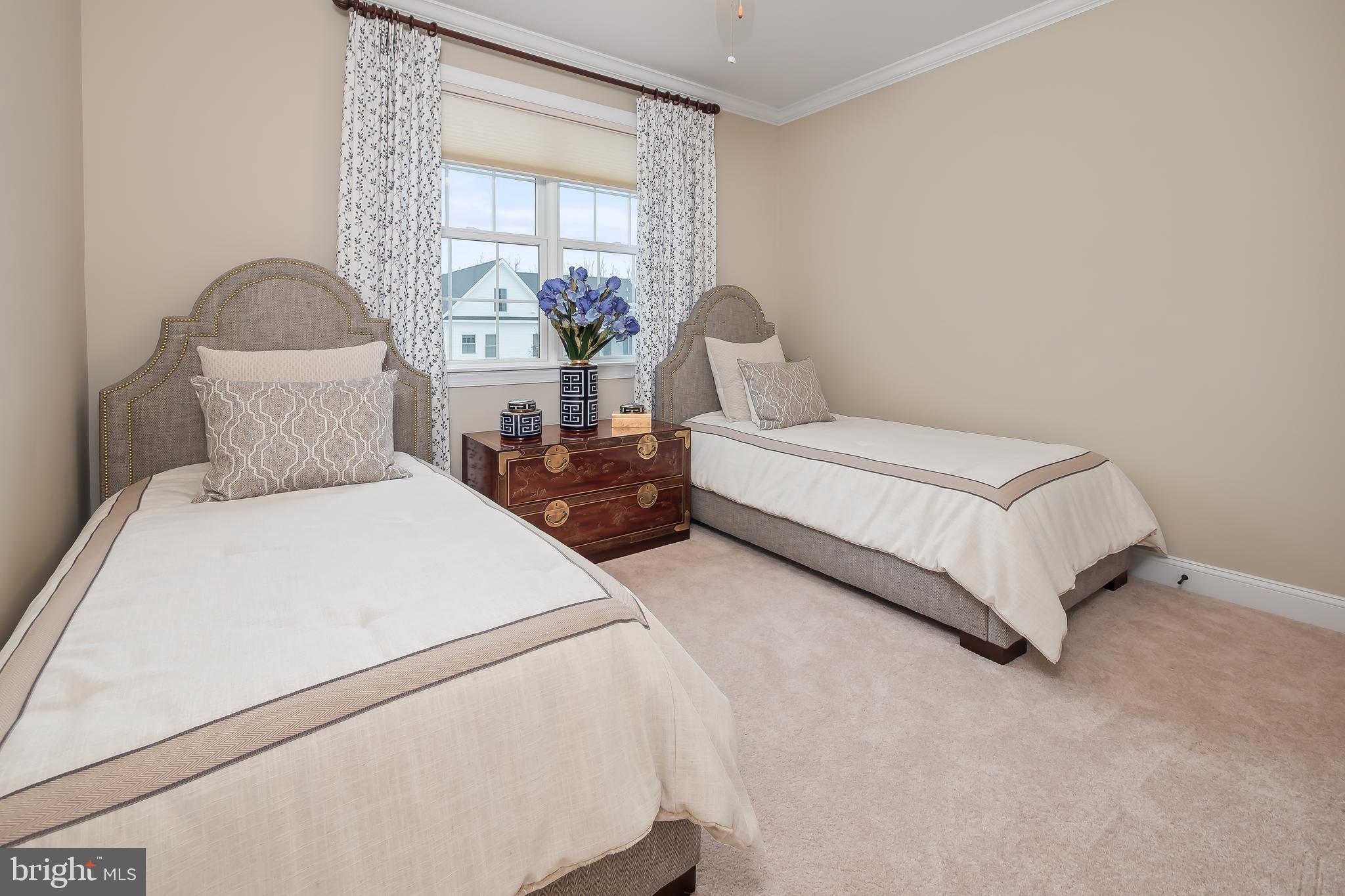 4459 Old Saucon Road Bethlehem, PA 18015 - Photo 26 of 39 a bedroom with a bed and a large window