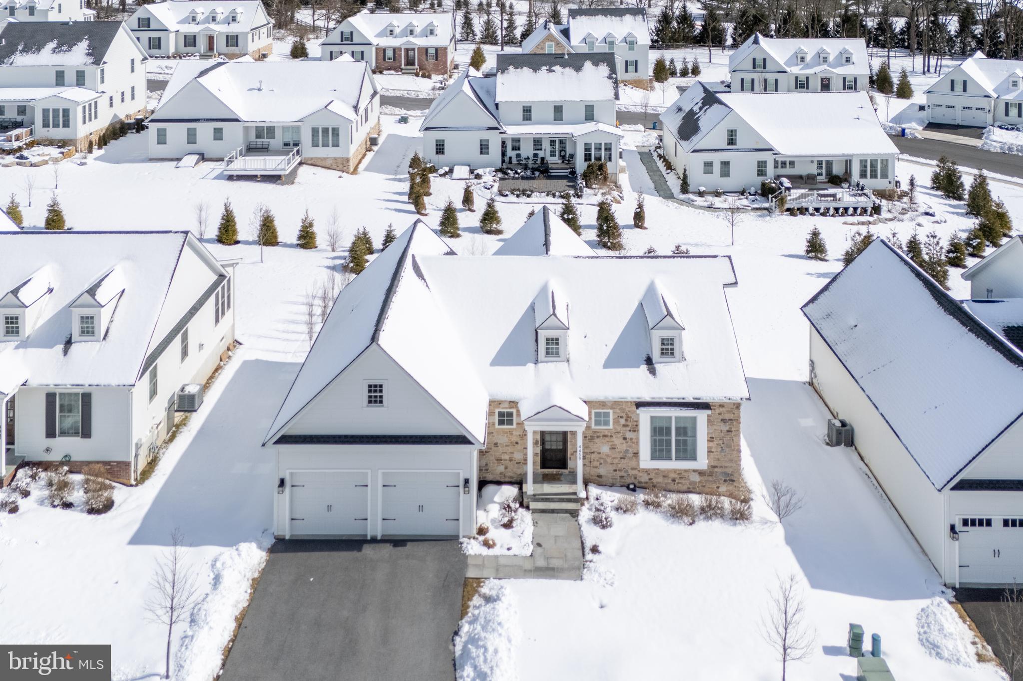 4459 Old Saucon Road Bethlehem, PA 18015 - Photo 3 of 39 an aerial view of residential houses with outdoor space